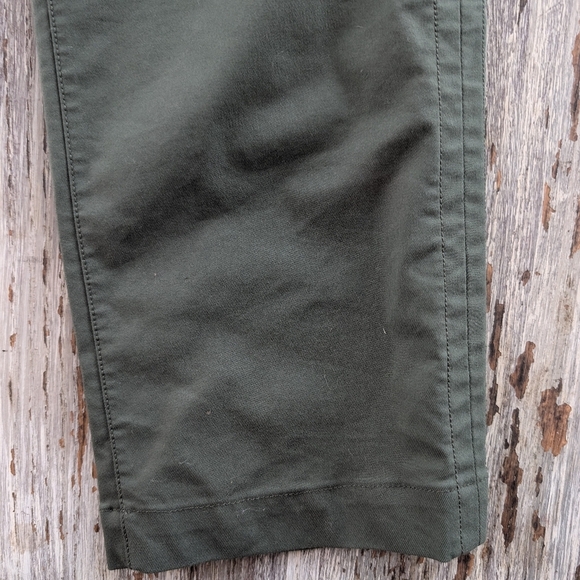 Kit And Ace Straight Leg Trouser Olive Women's 4 - Picture 3 of 9